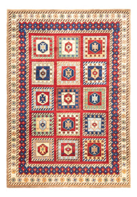 Alfombra Gabbeh - Loribaft Indus - 241 x 168 cm - multicolor