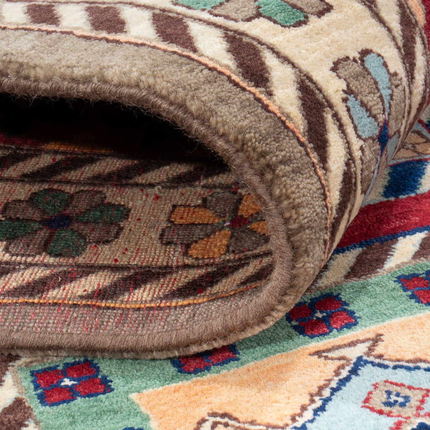 Alfombra Gabbeh - Loribaft Indus - 241 x 168 cm - multicolor
