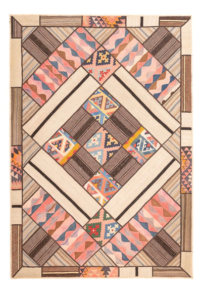 Alfombra de patchwork 160x230cm - Perserteppich Wollteppich