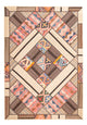 Alfombra de patchwork 230x160cm - Perserteppich Wollteppich