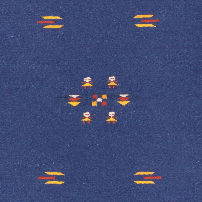 Alfombra Kelim - Tendencia - 200 x 140 cm - multicolor