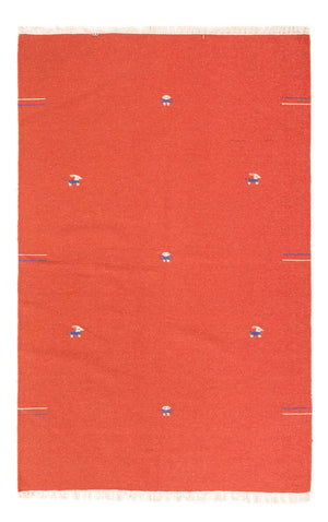 Alfombra Kelim - Tendencia - 180 x 120 cm - óxido