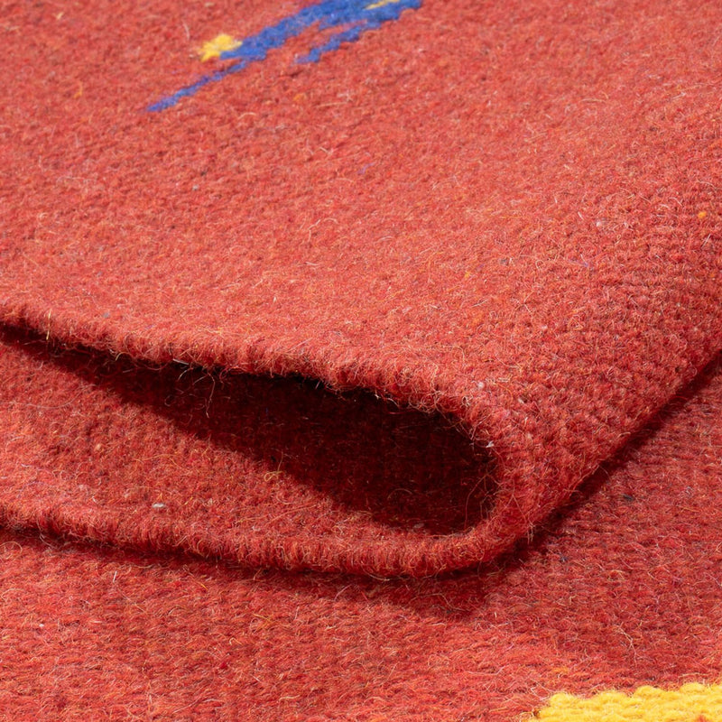 Alfombra Kelim - Tendencia - 180 x 120 cm - óxido