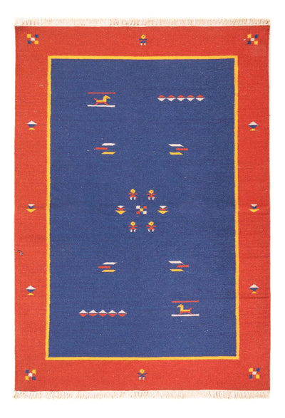 Kilim moderno Alfombra 140x200cm - Alfombra de lana