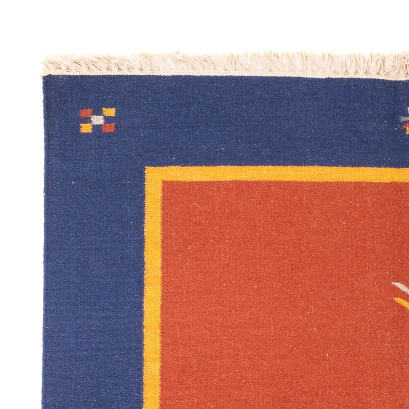 Alfombra Kelim - Tendencia - 200 x 140 cm - multicolor