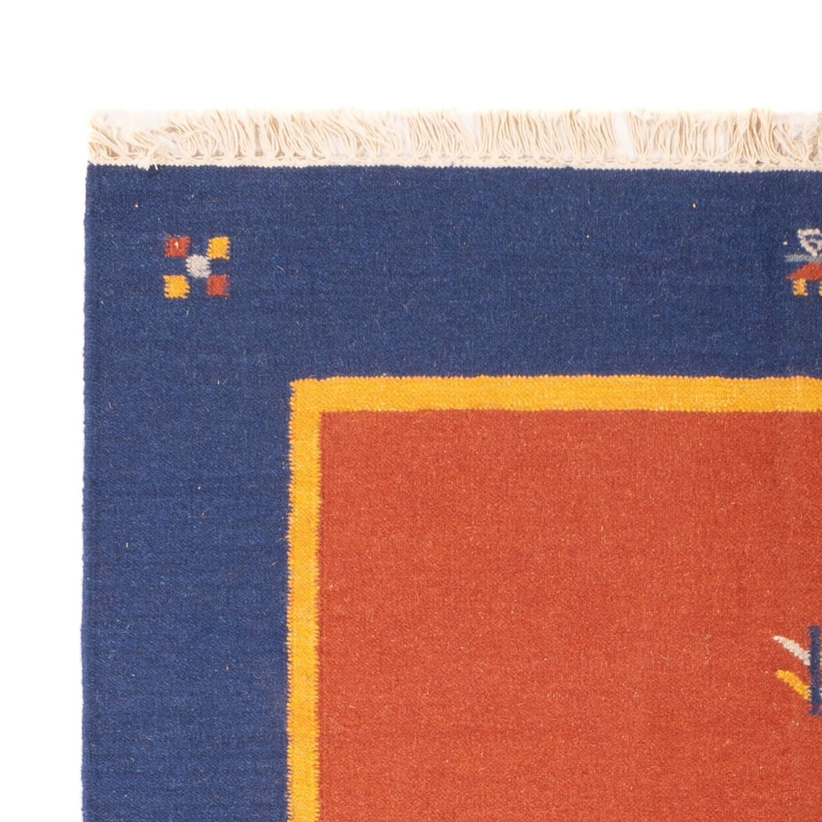 Alfombra Kelim - Tendencia - 200 x 140 cm - multicolor