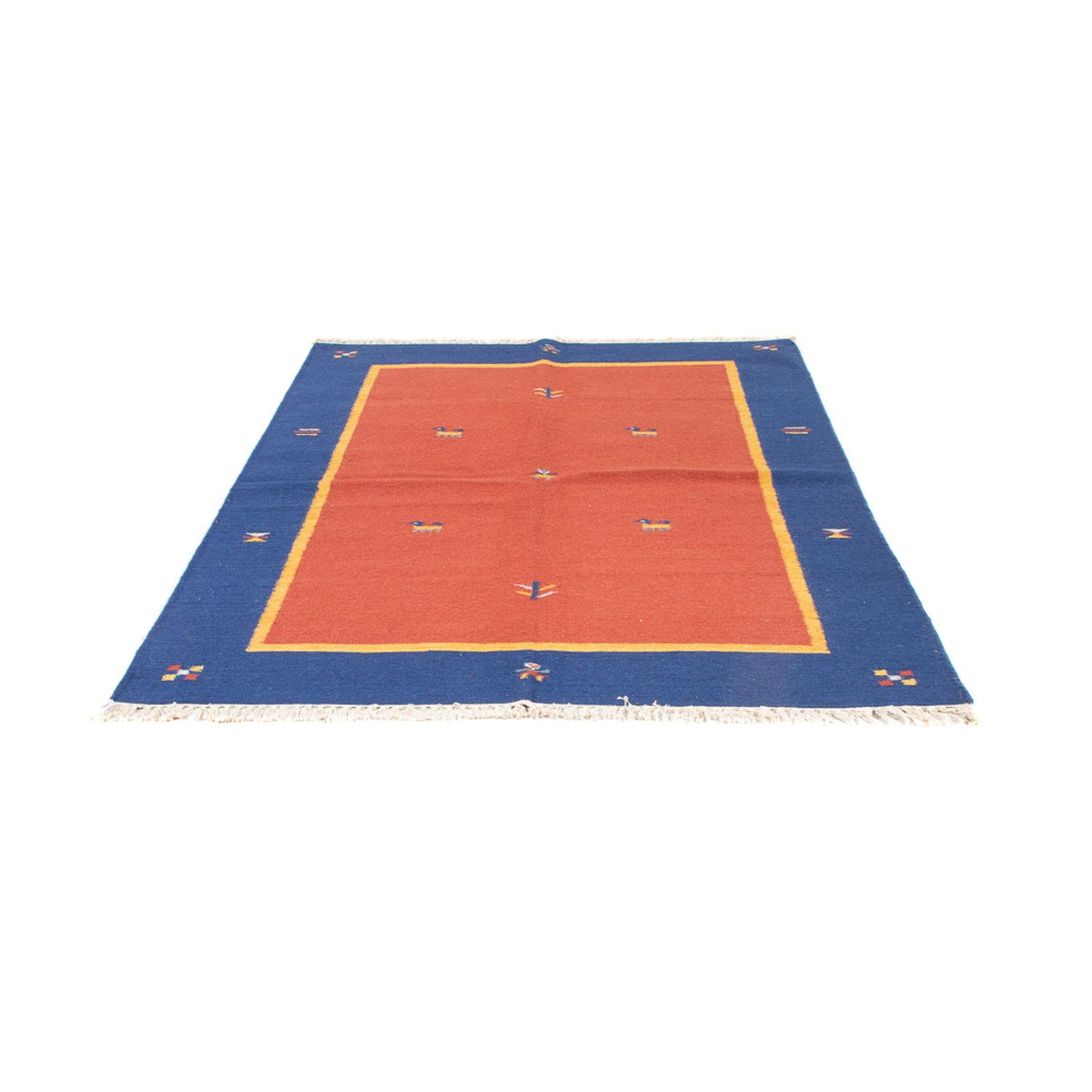 Alfombra Kelim - Tendencia - 200 x 140 cm - multicolor