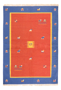 Alfombra Kelim - Tendencia - 200 x 140 cm - multicolor