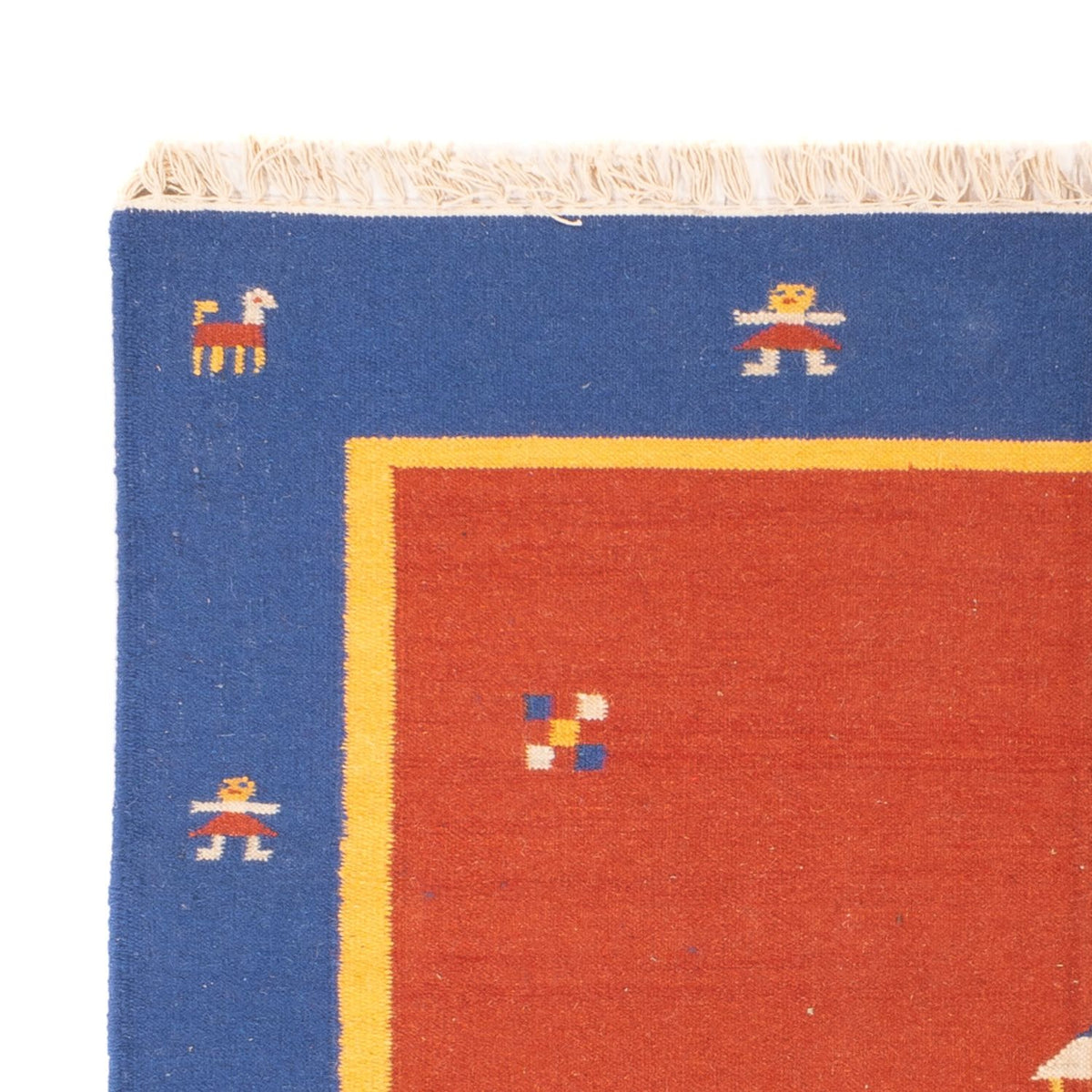 Alfombra Kelim - Tendencia - 200 x 140 cm - multicolor