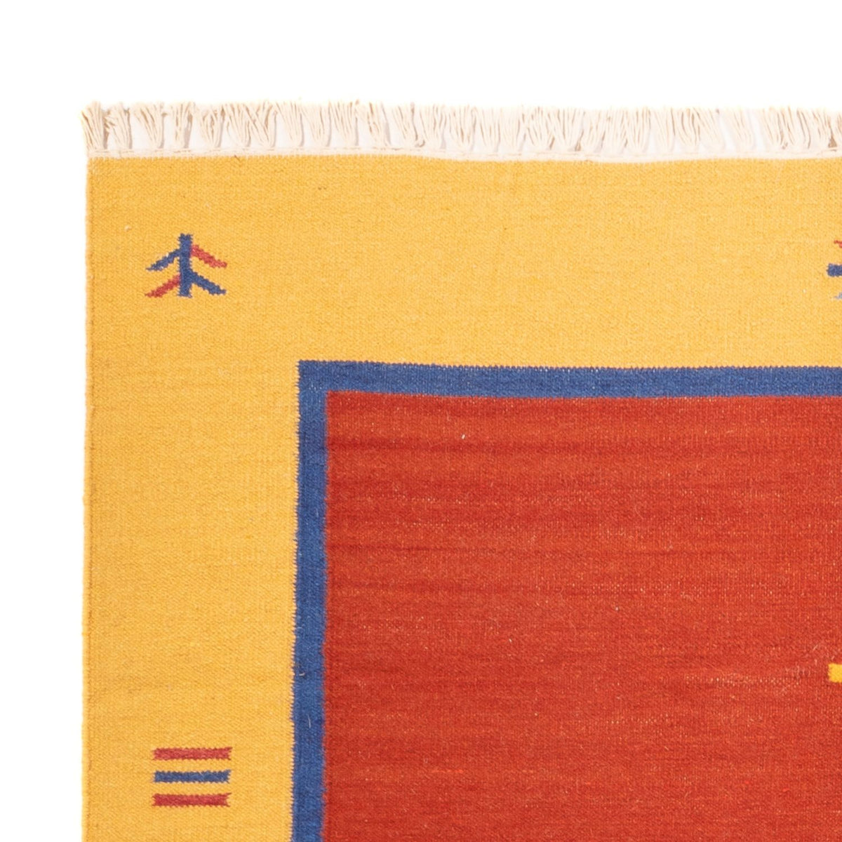 Alfombra Kelim - Tendencia - 200 x 140 cm - multicolor