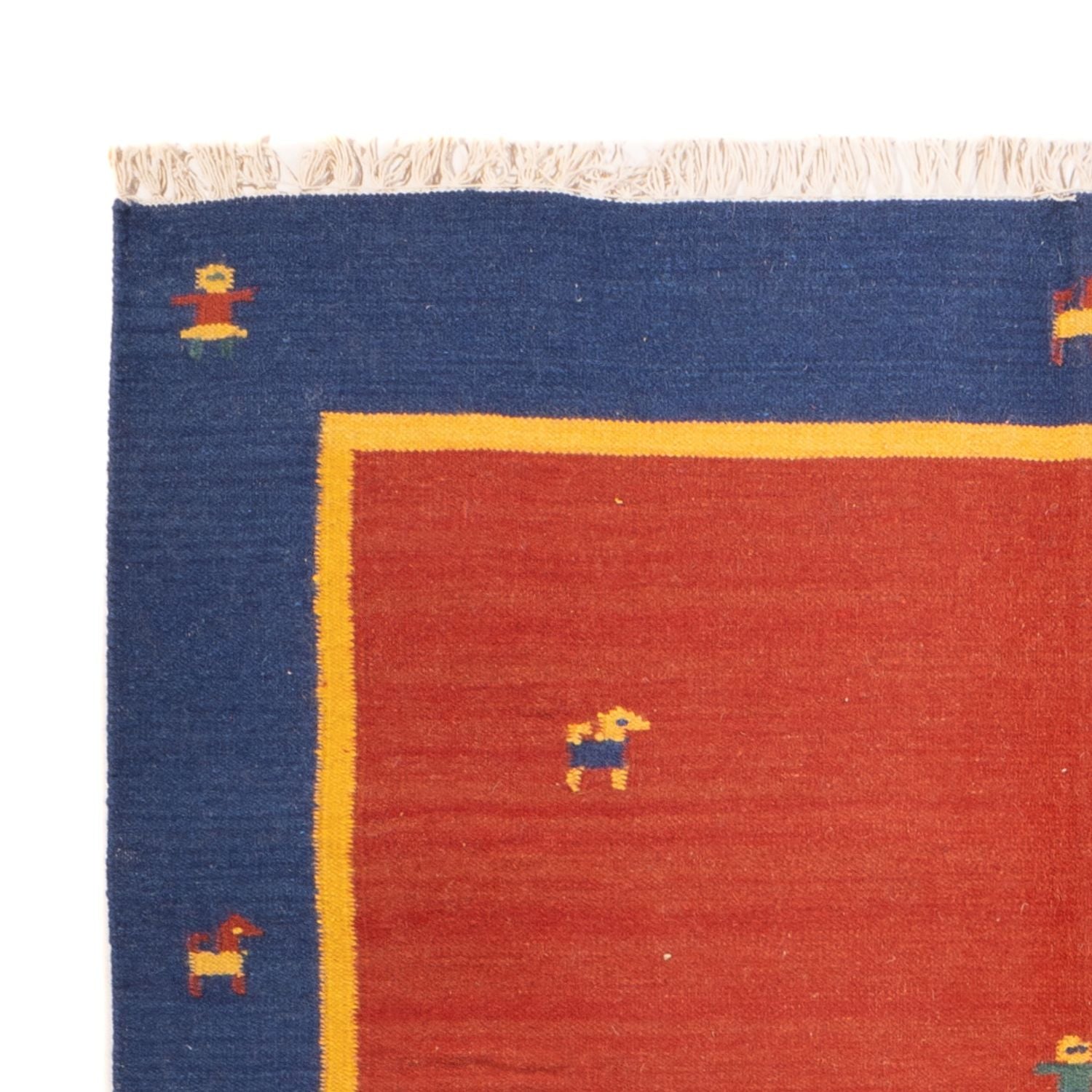 Alfombra Kelim - Tendencia - 200 x 140 cm - multicolor