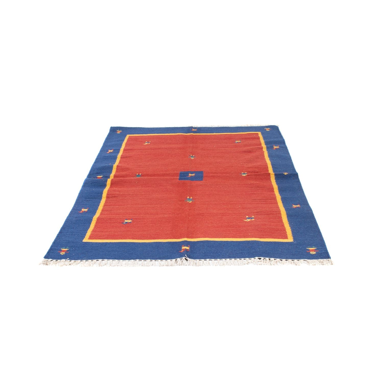 Alfombra Kelim - Tendencia - 200 x 140 cm - multicolor