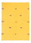 Alfombra Kelim - Tendencia - 180 x 120 cm - amarillo
