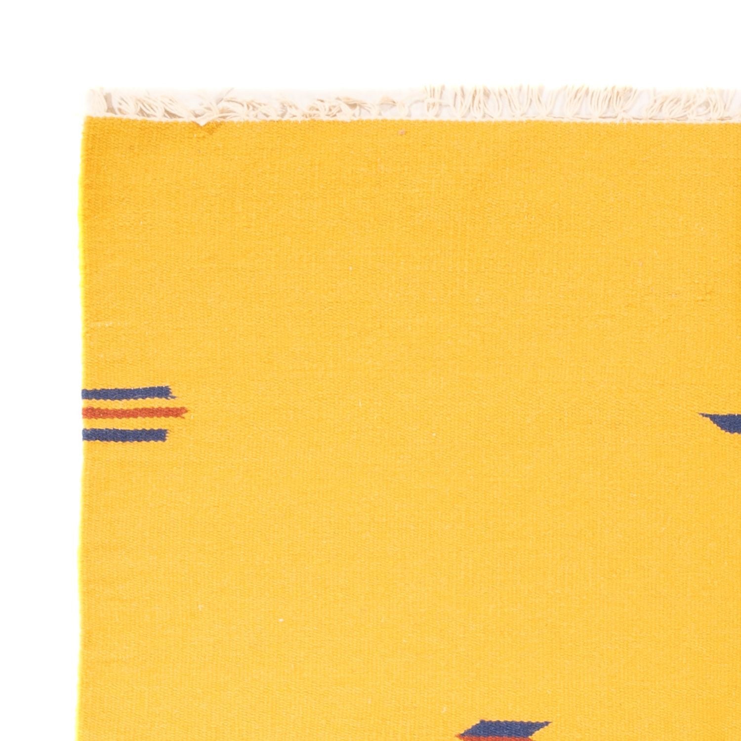 Alfombra Kelim - Tendencia - 180 x 120 cm - amarillo