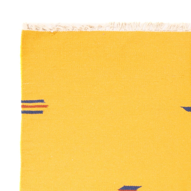 Alfombra Kelim - Tendencia - 180 x 120 cm - amarillo