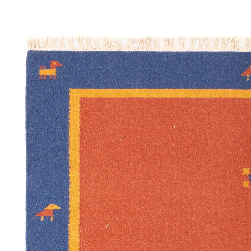 Alfombra Kelim - Tendencia - 200 x 140 cm - multicolor