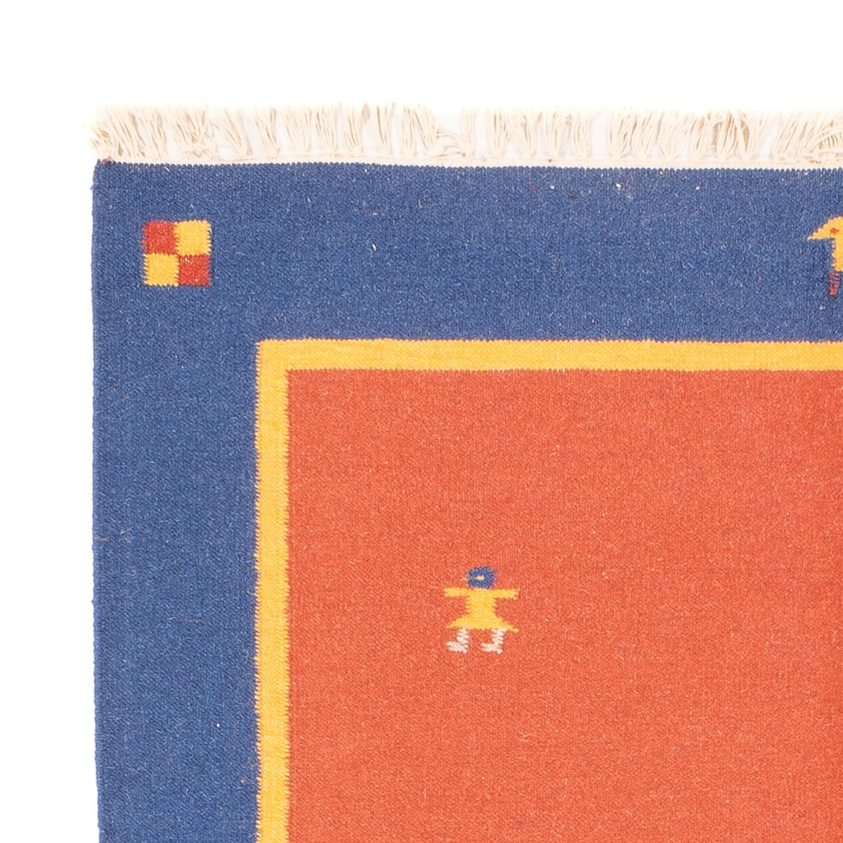 Alfombra Kelim - Tendencia - 200 x 140 cm - multicolor