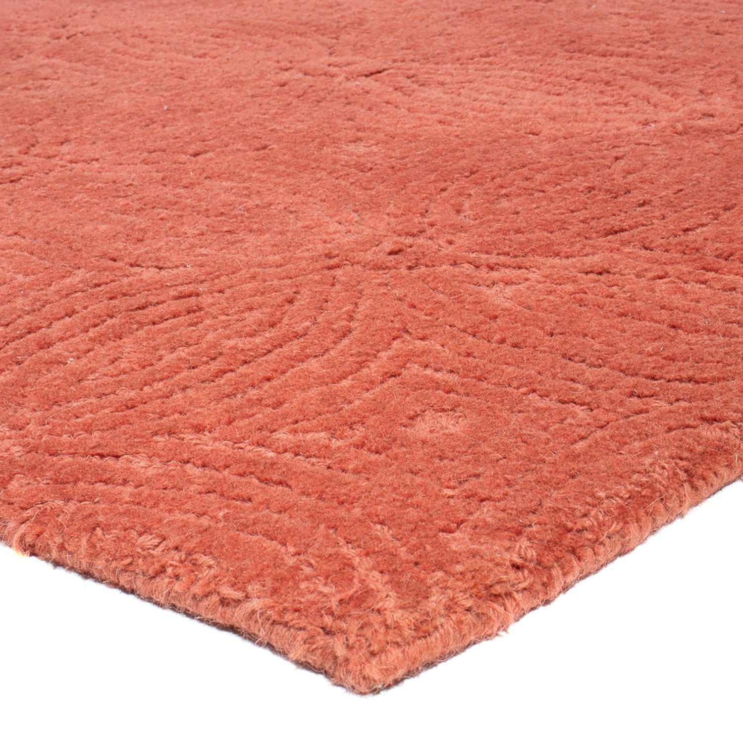 Alfombra de lana - 273 x 182 cm - óxido