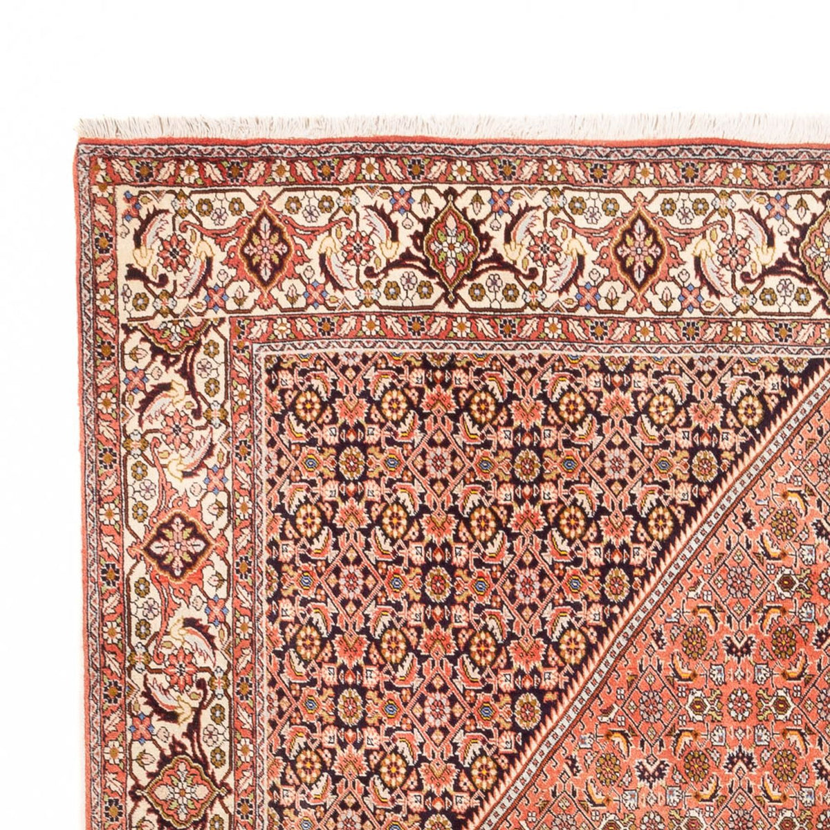 Alfombra persa - Bidjar - 300 x 200 cm - rojo claro