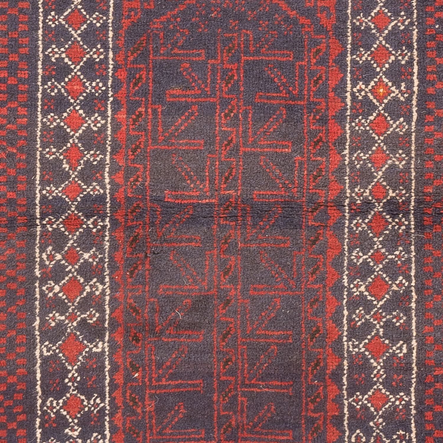 Alfombra de pasillo Alfombra Belutsch - 139 x 84 cm - multicolor