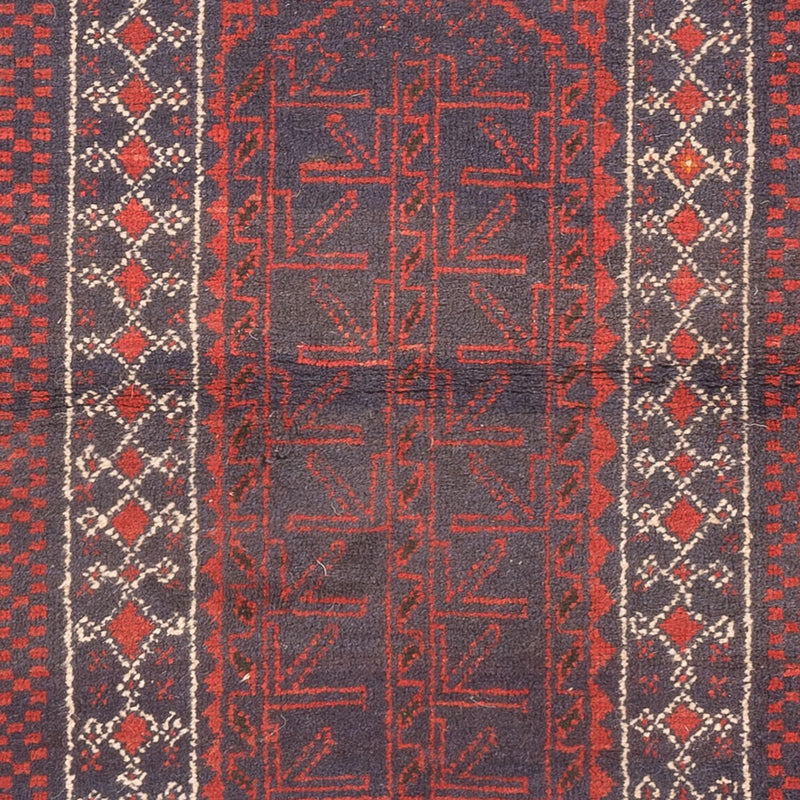Alfombra de pasillo Alfombra Belutsch - 139 x 84 cm - multicolor