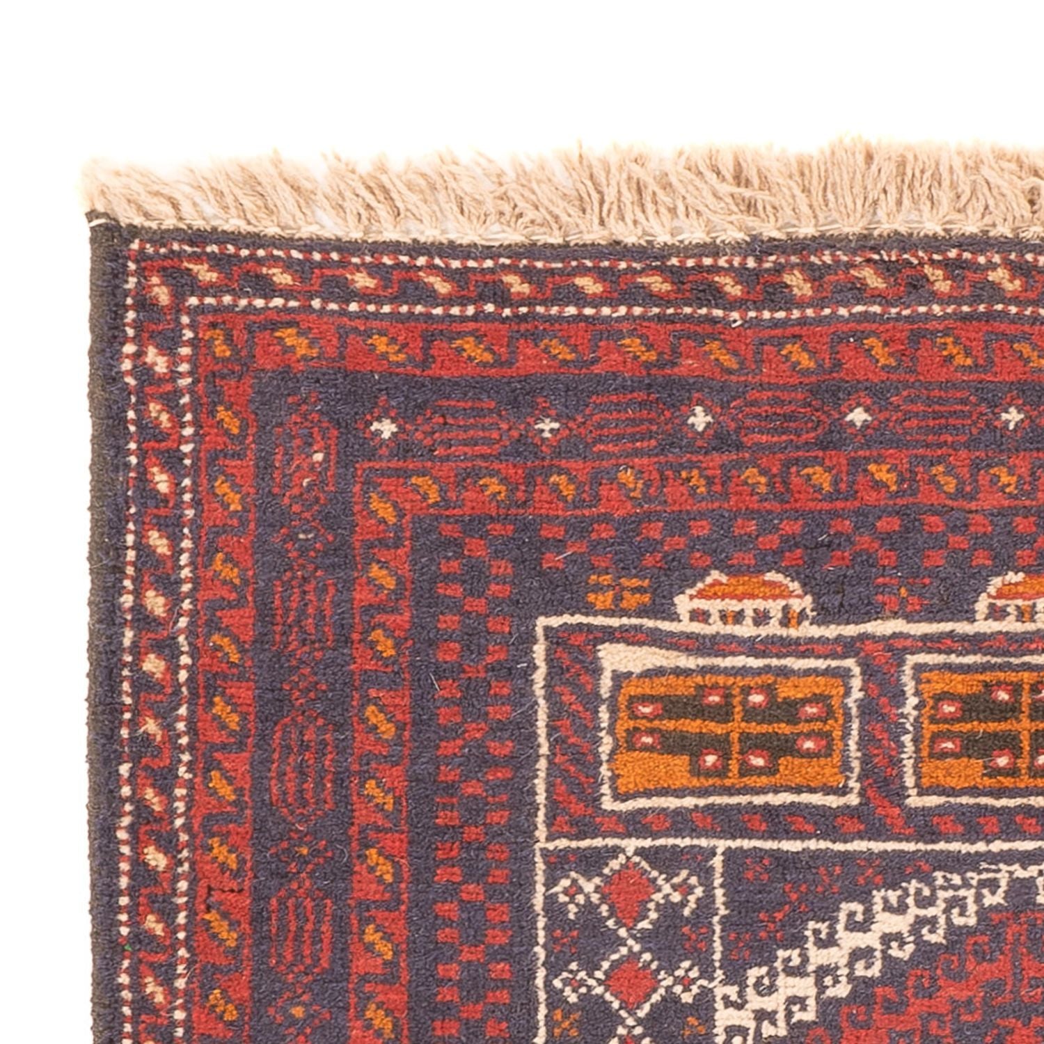 Alfombra de pasillo Alfombra Belutsch - 139 x 84 cm - multicolor