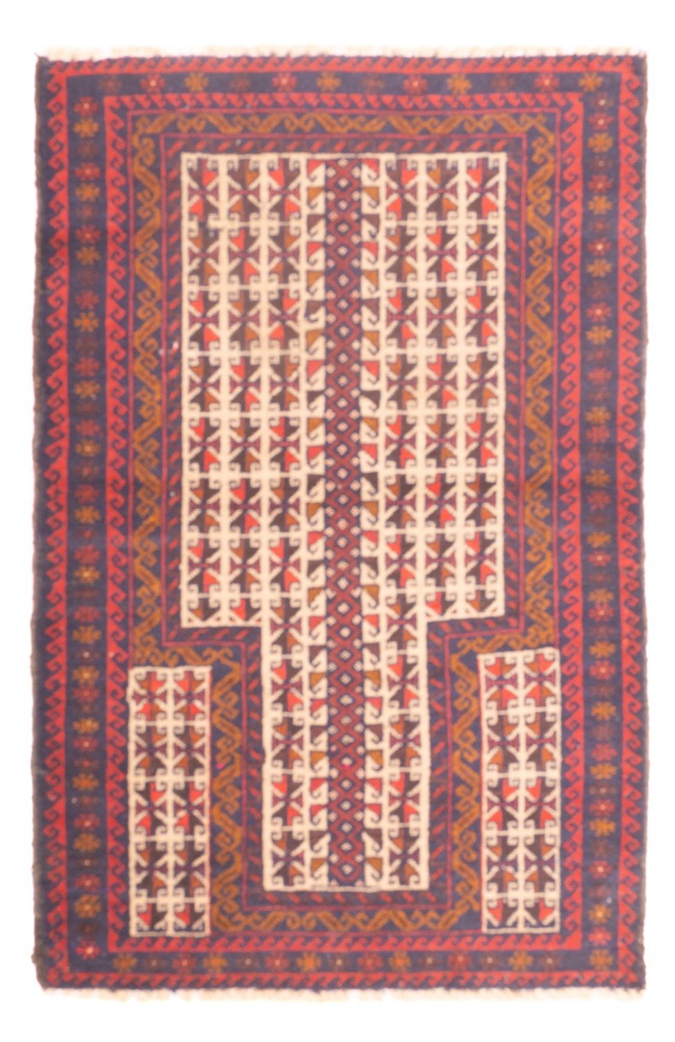 Alfombra Belutsch - 128 x 82 cm - multicolor