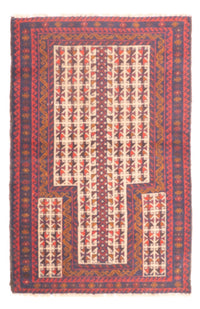 Alfombra Belutsch - 128 x 82 cm - multicolor
