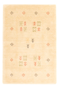 Alfombra Gabbeh - Loribaft Softy - 90 x 60 cm - beige