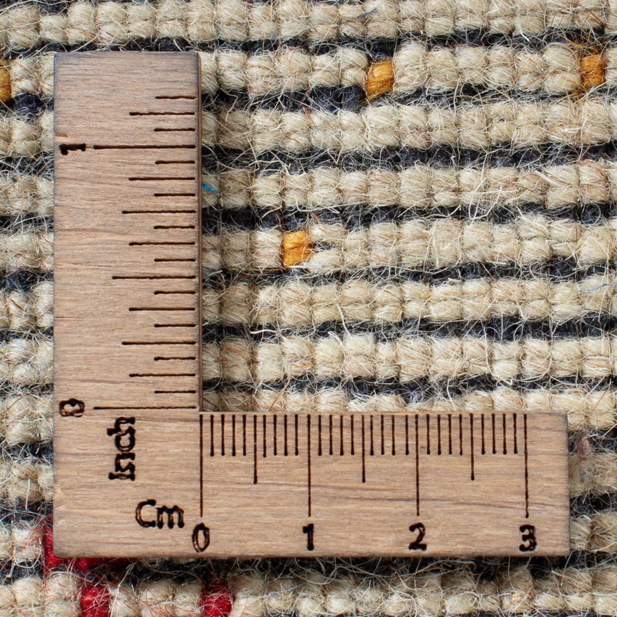 Alfombra Gabbeh - Loribaft Softy - 90 x 60 cm - beige