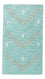 Alfombra Gabbeh - Loribaft Softy - 102 x 62 cm - azul claro