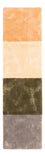 Alfombra de pasillo Alfombra de viscosa - 157 x 42 cm - multicolor