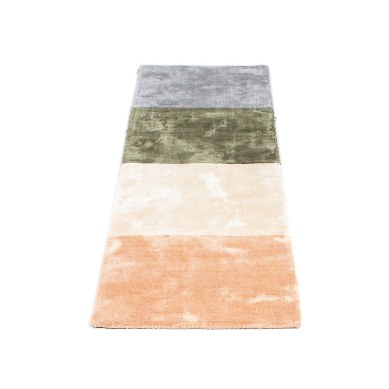 Alfombra de pasillo Alfombra de viscosa - 157 x 42 cm - multicolor