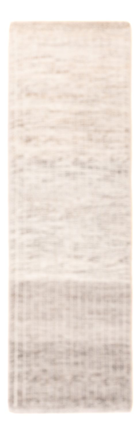 Alfombra de pasillo Alfombra de lana - 100 x 32 cm - gris claro