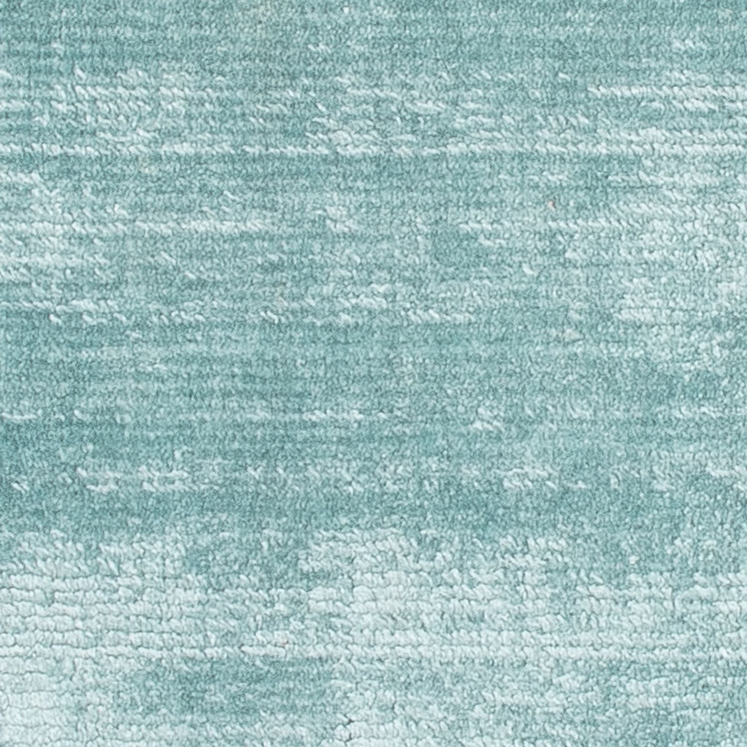 Alfombra de viscosa cuadrado  - 30 x 30 cm - azul claro