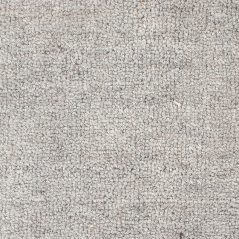 Alfombra de lana cuadrado  - 33 x 30 cm - gris