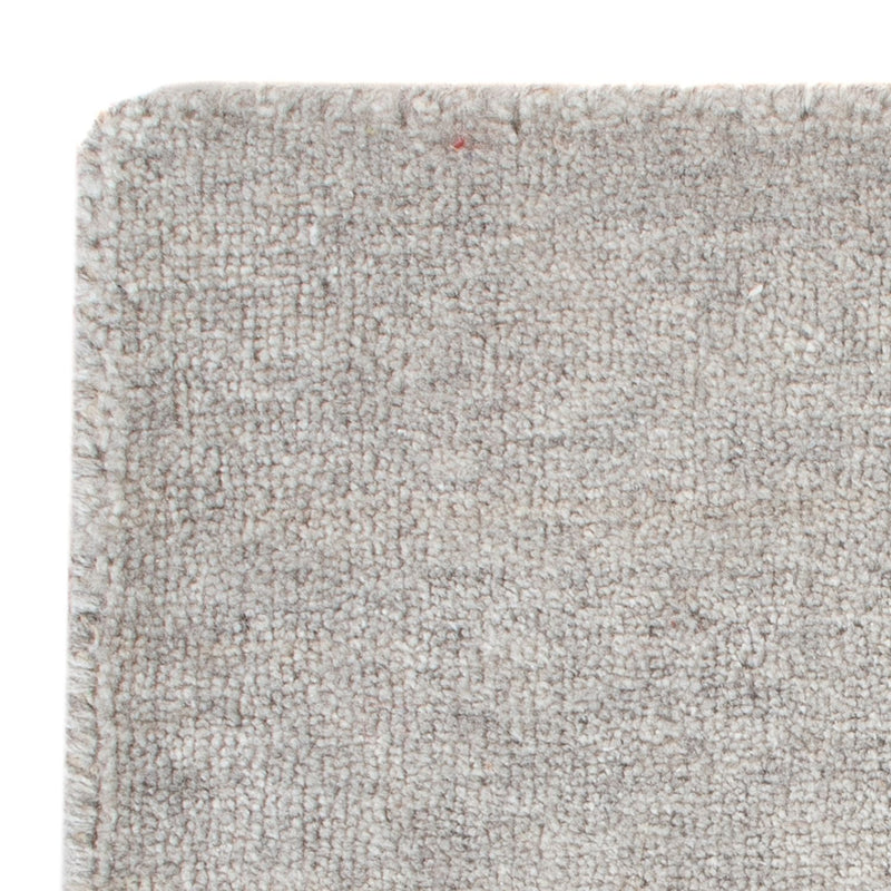 Alfombra de lana cuadrado  - 33 x 30 cm - gris