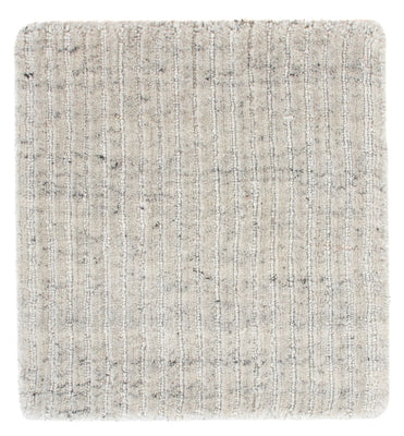Alfombra de lana cuadrado  - 30 x 30 cm - gris claro