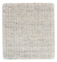 Alfombra de lana cuadrado  - 30 x 30 cm - gris claro