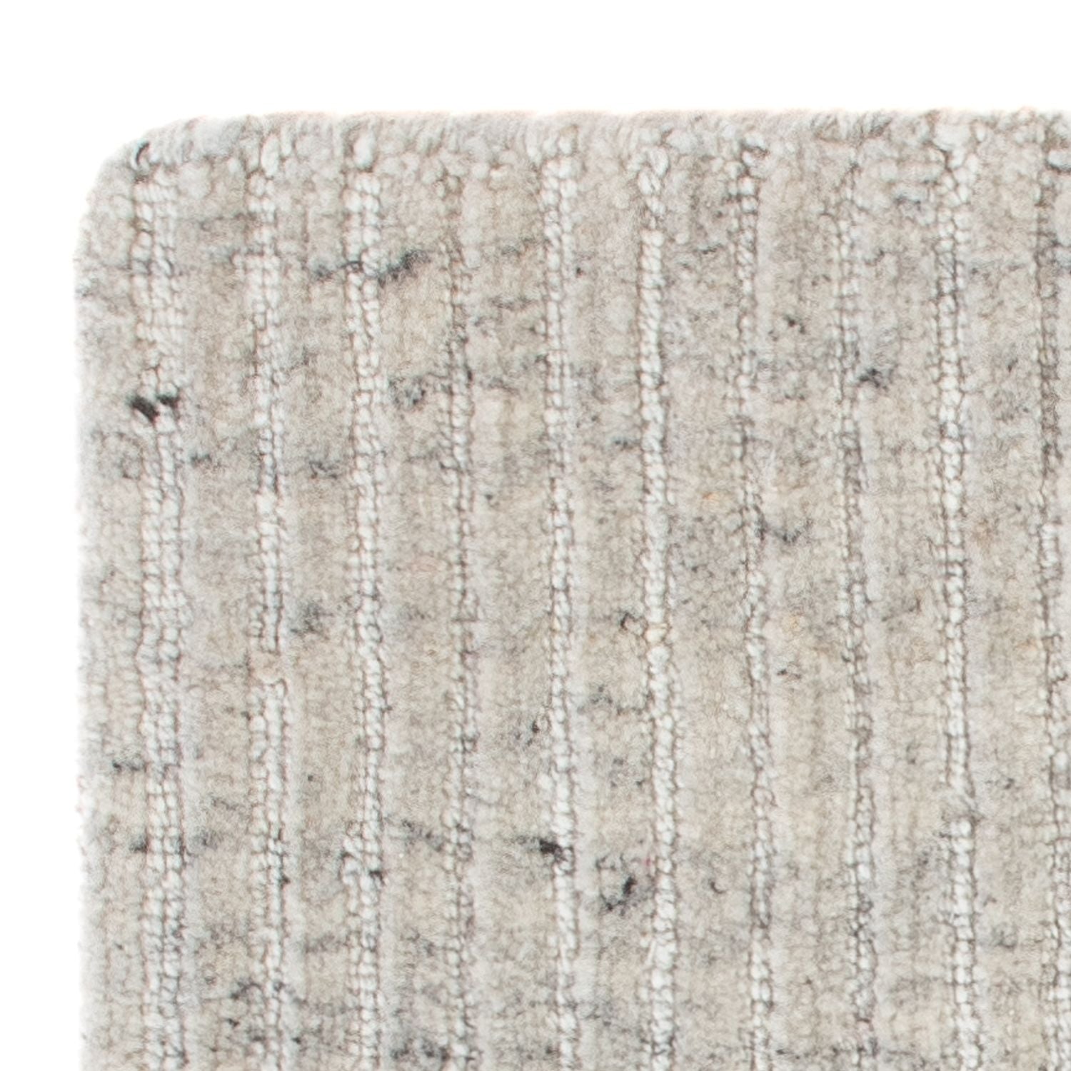 Alfombra de lana cuadrado  - 30 x 30 cm - gris claro