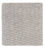 Alfombra de lana cuadrado  - 32 x 32 cm - gris