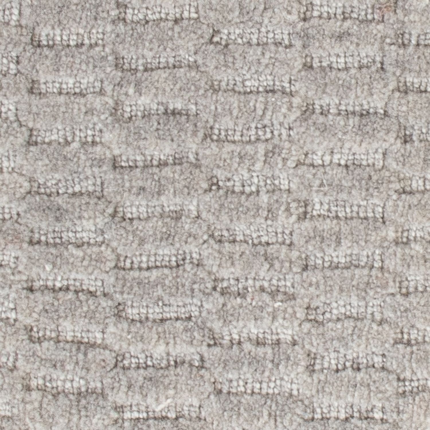 Alfombra de lana cuadrado  - 32 x 32 cm - gris