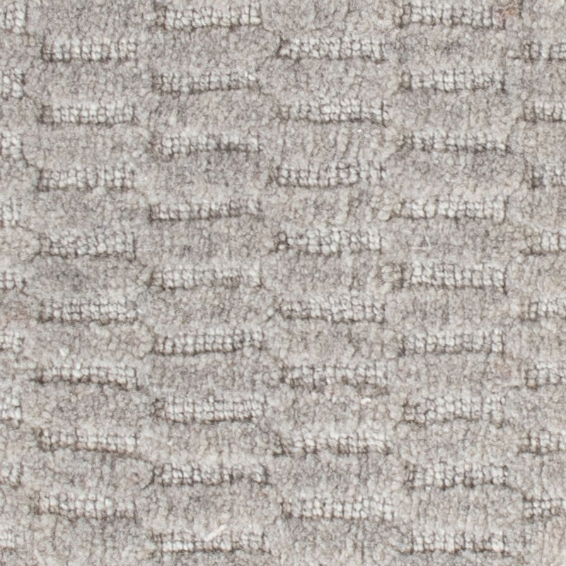 Alfombra de lana cuadrado  - 32 x 32 cm - gris