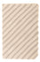 Alfombra de lana - 91 x 61 cm - beige