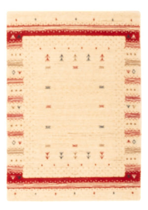 Alfombra Gabbeh - Loribaft Indus - 90 x 60 cm - multicolor