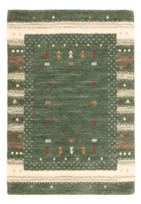 Alfombra Gabbeh - Loribaft Indus - 90 x 60 cm - multicolor
