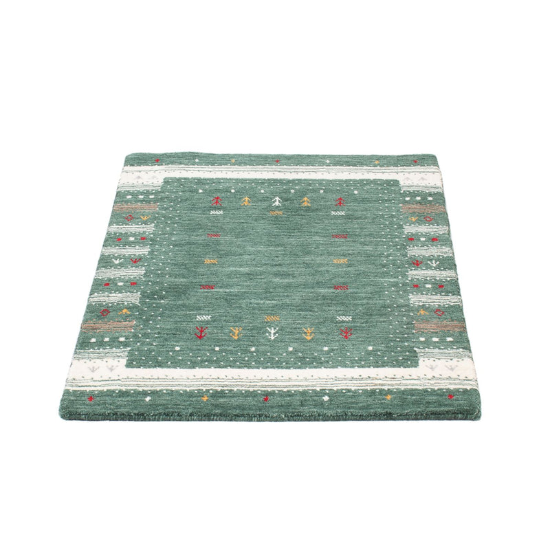 Alfombra Gabbeh - Loribaft Indus - 90 x 60 cm - multicolor