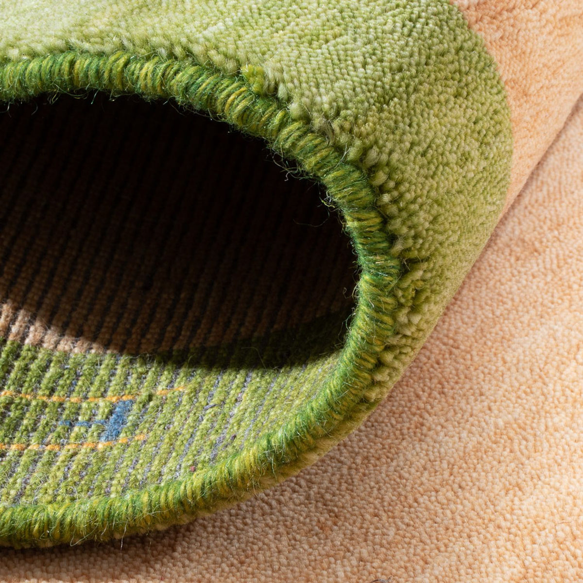 Alfombra Gabbeh - Indus - 140 x 70 cm - beige