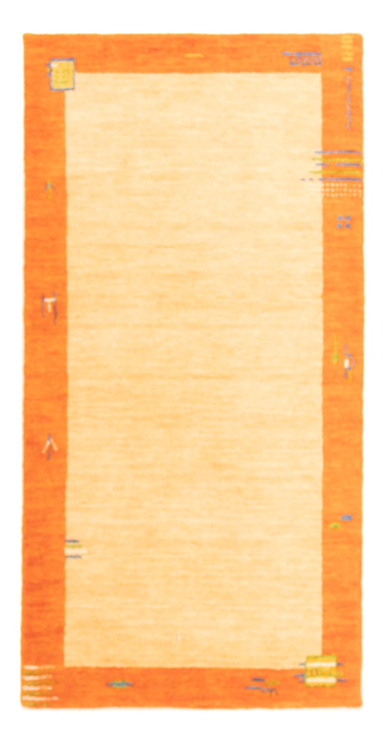 Alfombra Gabbeh - Indus - 140 x 70 cm - beige