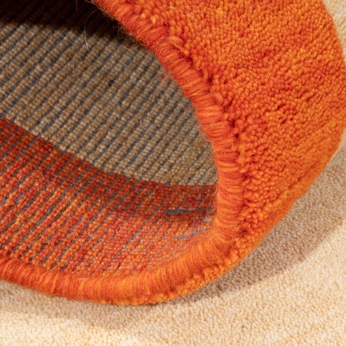 Alfombra Gabbeh - Indus - 140 x 70 cm - beige